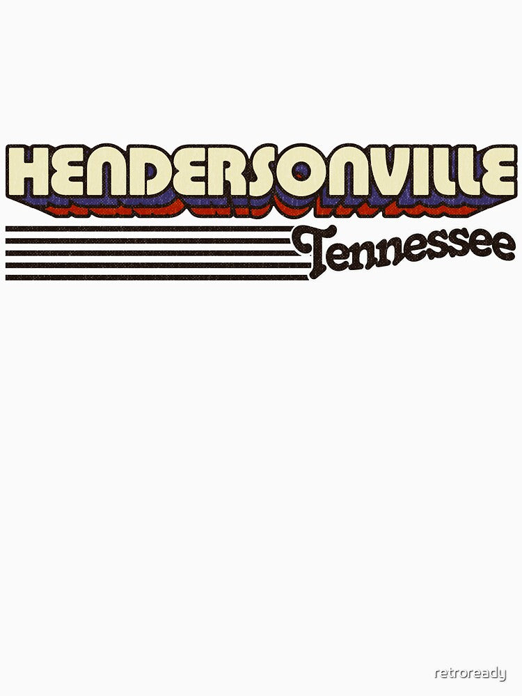 Hendersonville, Tennessee | Retro Stripes by retroready