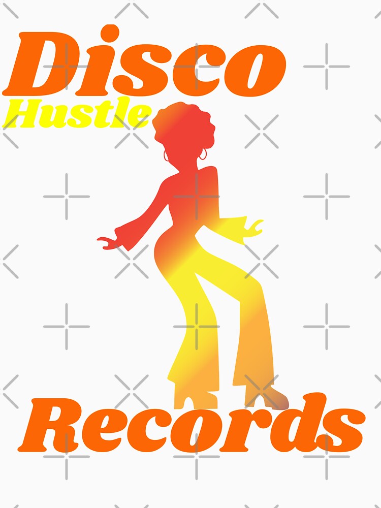 Disco Hustle Records 70s Vinyl by Ravermonkey