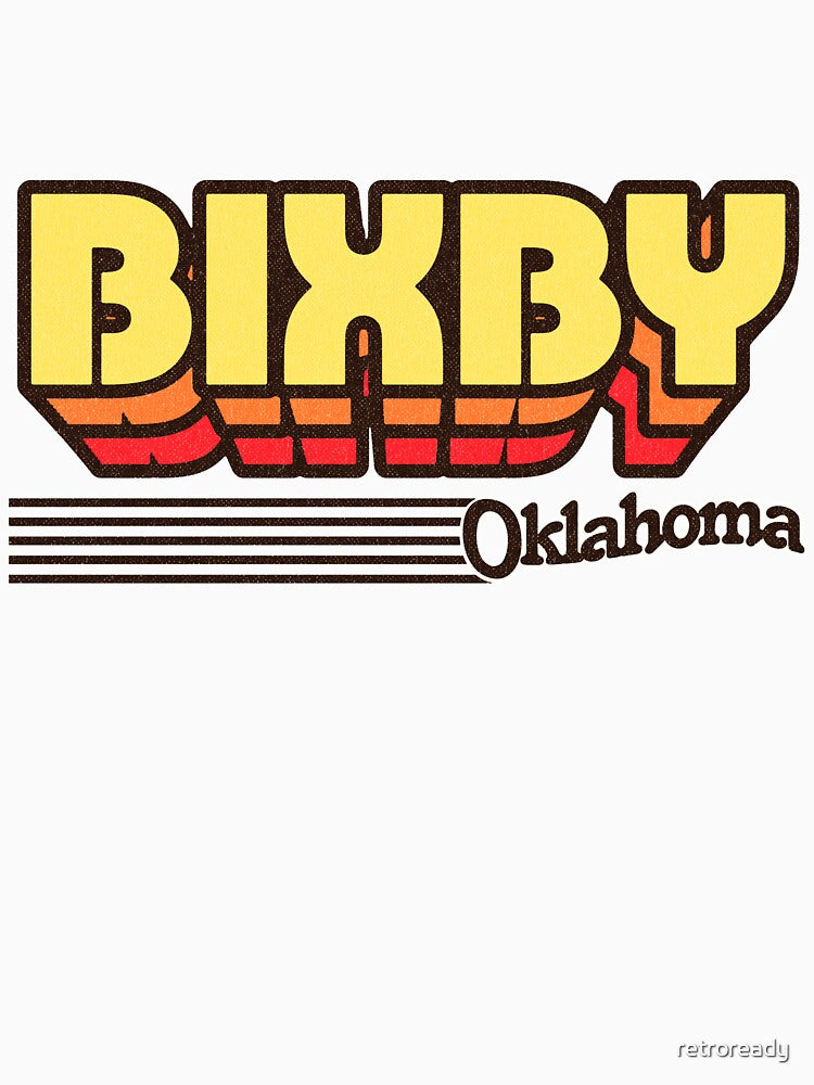 Bixby, Oklahoma | Retro Stripes by retroready