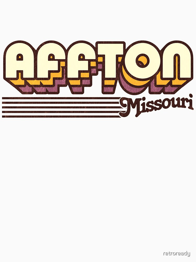 Affton, Missouri | Retro Stripes by retroready