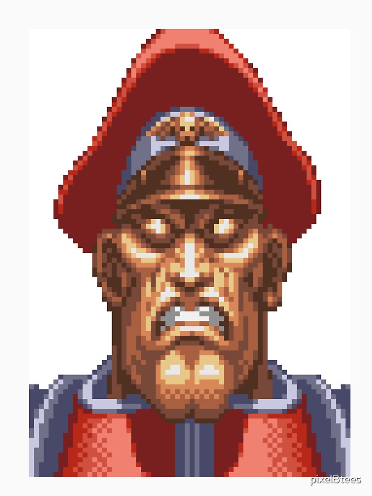 Super Street Fighter II - M.Bison by pixel8tees