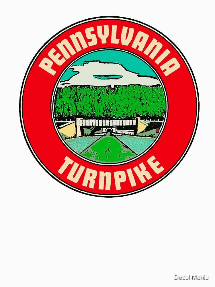 Vintage Pennsylvania Turnpike Decal by Decal Mania