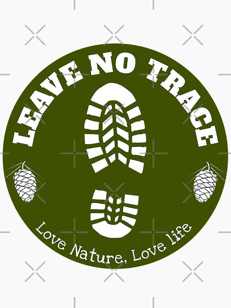 Leave No Trace Shirt - Love Nature Shirt - Respect nature t-shirt - Protect nature t shirt - Wilderness Shirt - Wild Nature by happygiftideas