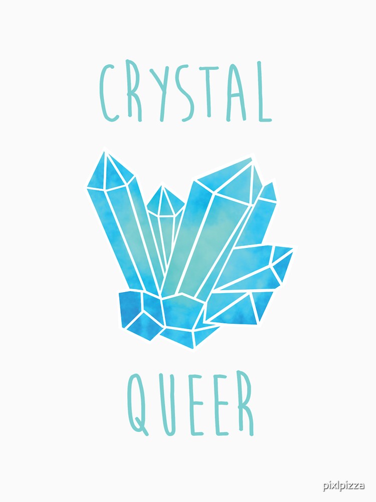 Crystal Queer Blue Quartz Healing by pixlpizza