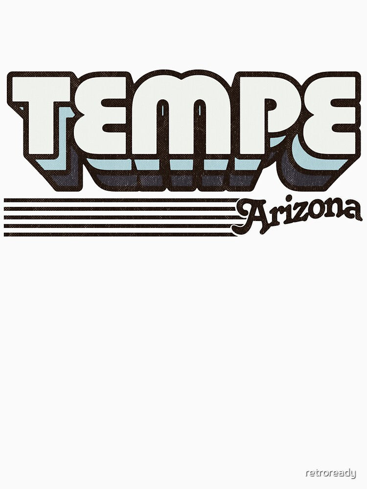 Tempe, Arizona | Retro Stripes by retroready
