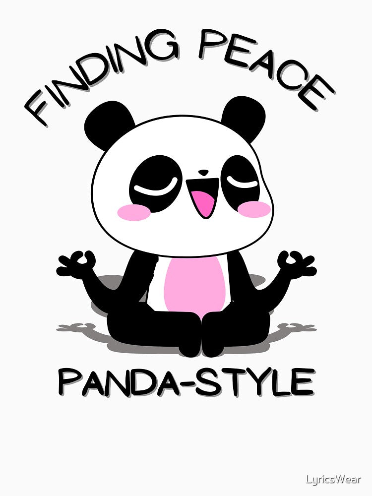 Finding Peace, Panda-style PANDA YOGA by LyricsWear