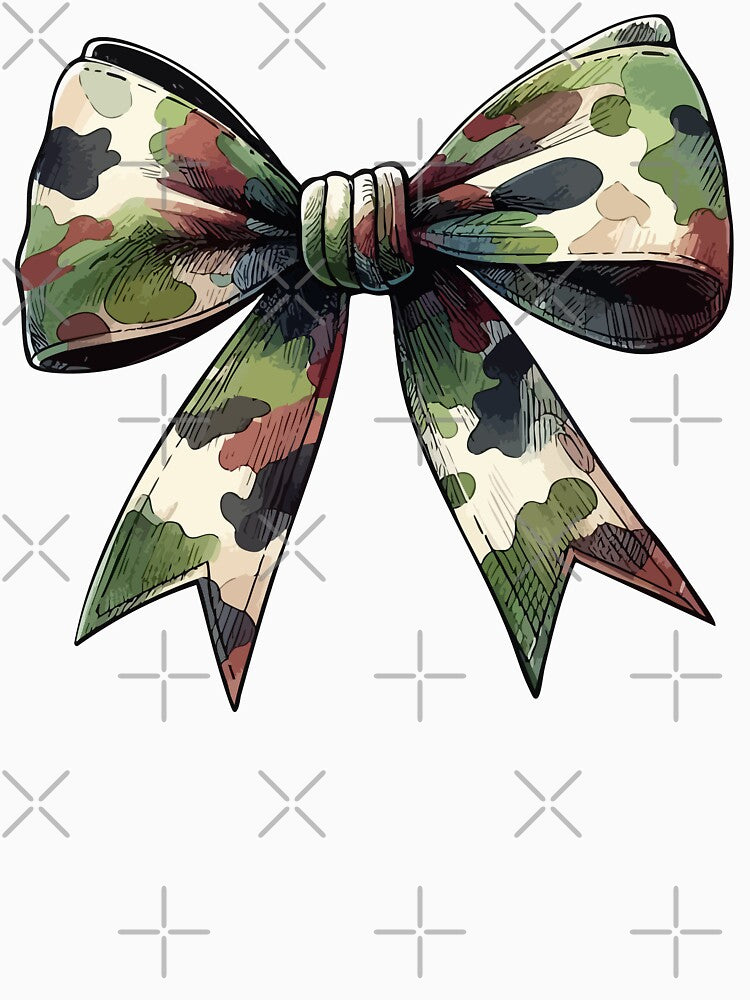 Coquette Camo Bow Hunting Women Cute by TomFrontierArt