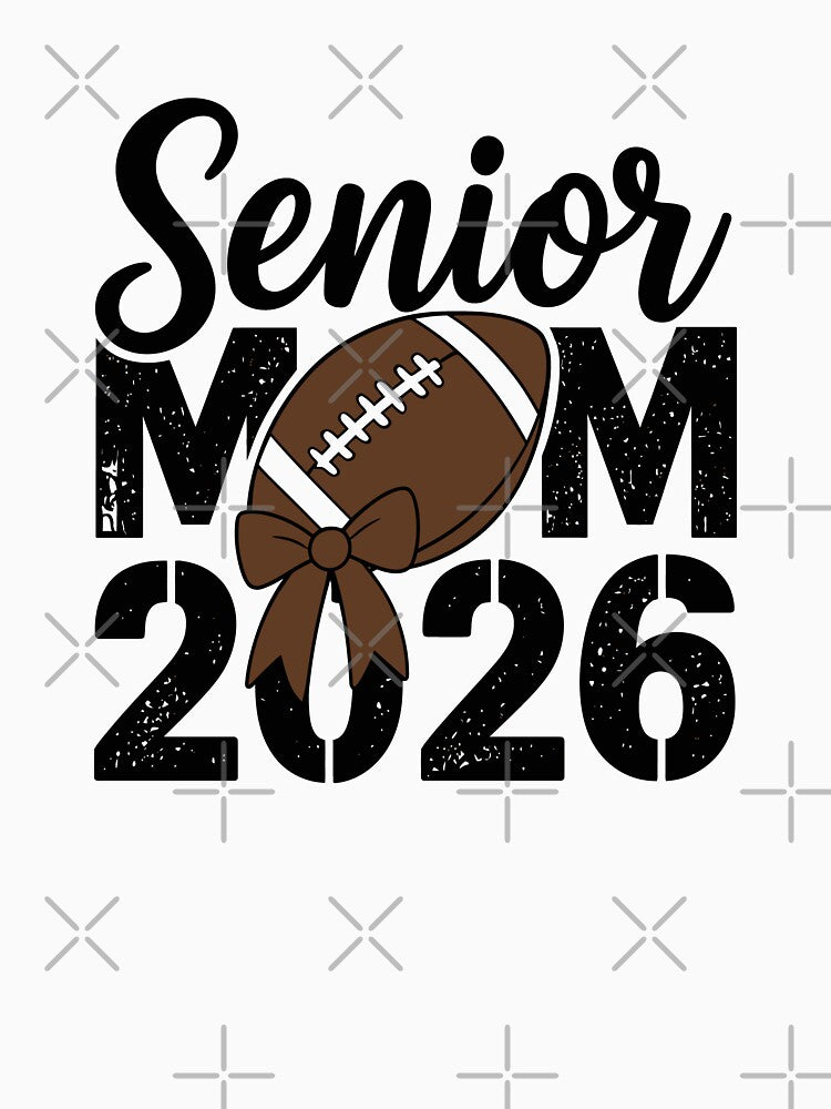 Football Senior Mom 2026 by Lbeck1869