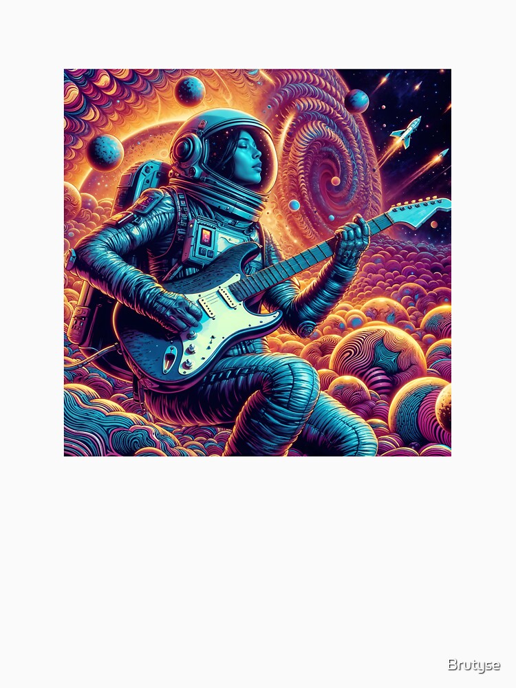 Cosmic Jam: Shredding Guitar Solos in Zero Gravity by DopeVibeStuff