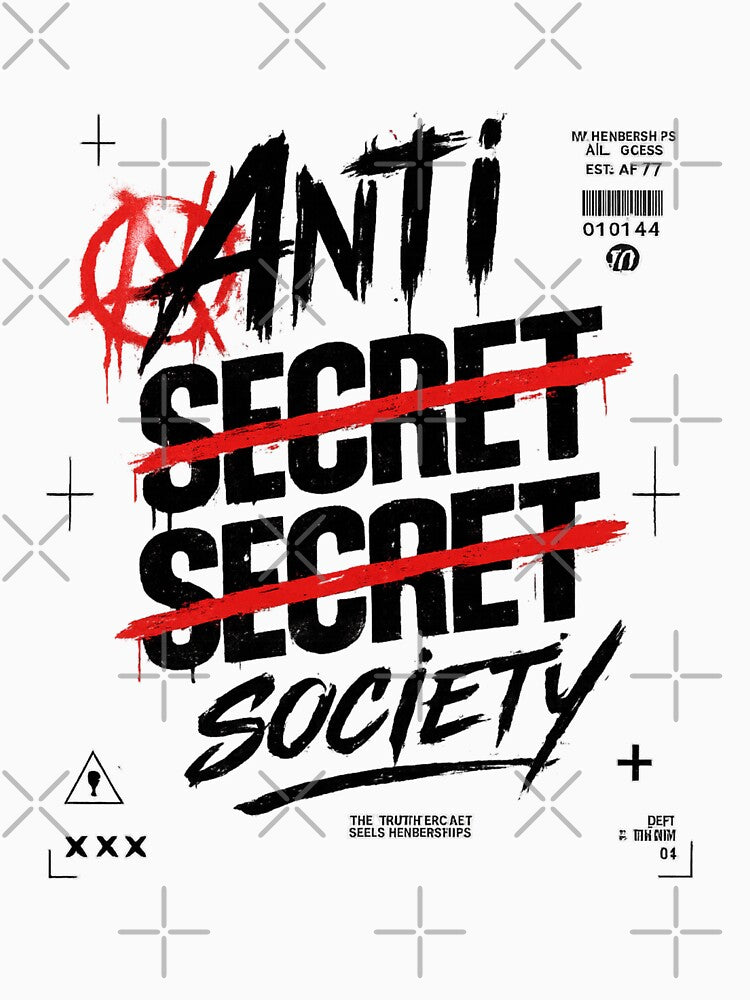 Silent Society Grunge Streetwear Graphic Tee | Dark Aesthetic Urban Fashion by Kdorsey2