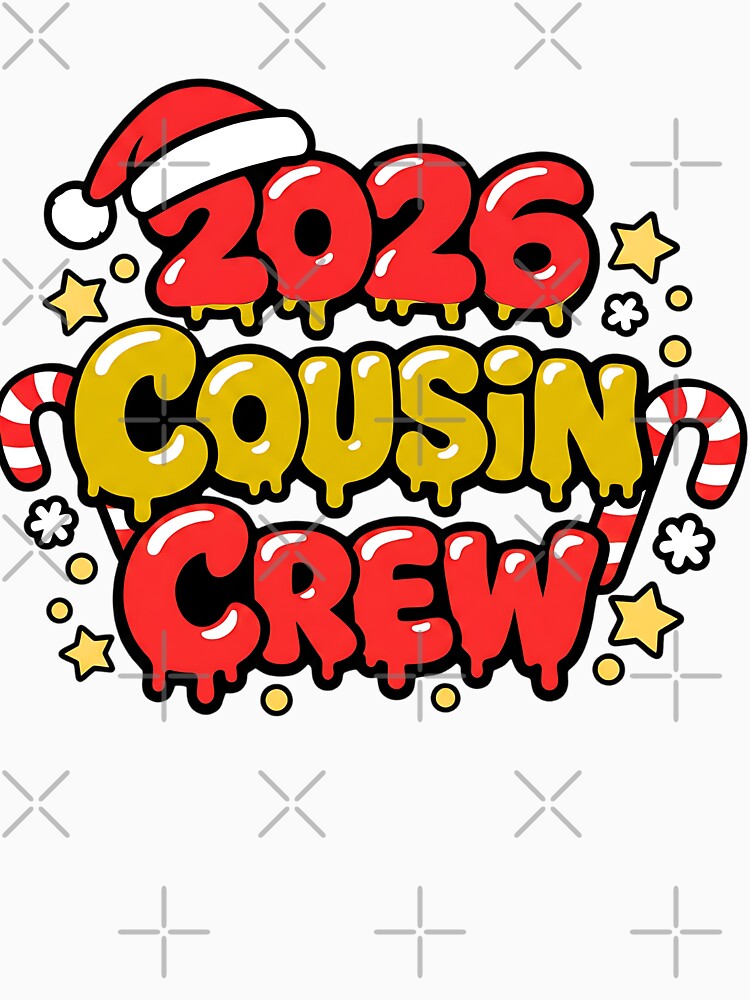 cousin crew christmas lights matching family design by ArtDesignTp