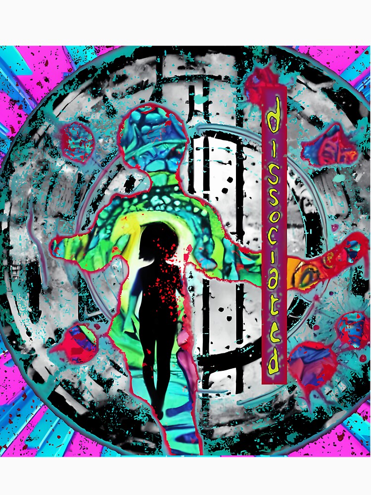 Dissociated Surreal Window Abstract Art by cxjrusdkc4