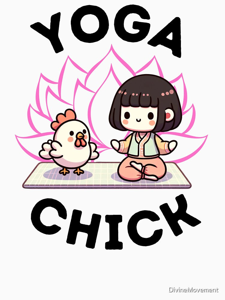 Yoga Girl Funny by DivineMovement