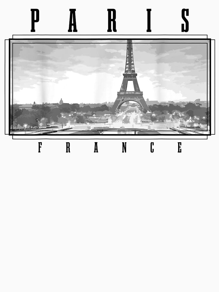 Paris Vintage Eiffel Tower France Souvenir Vintage Paris by jackbellart
