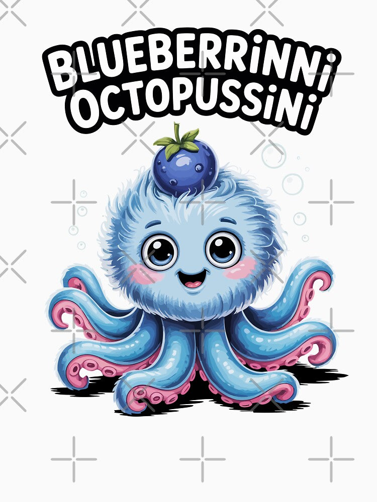 Blueberrinni Octopussini Viral Italian Brainrot Meme by Jocksport
