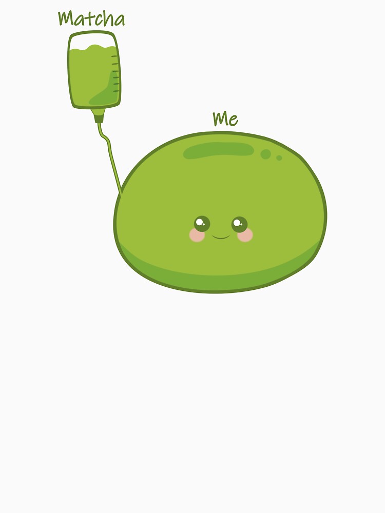 Matcha IV Drip Cute Mochi - Need Matcha Green Tea by maamonshe