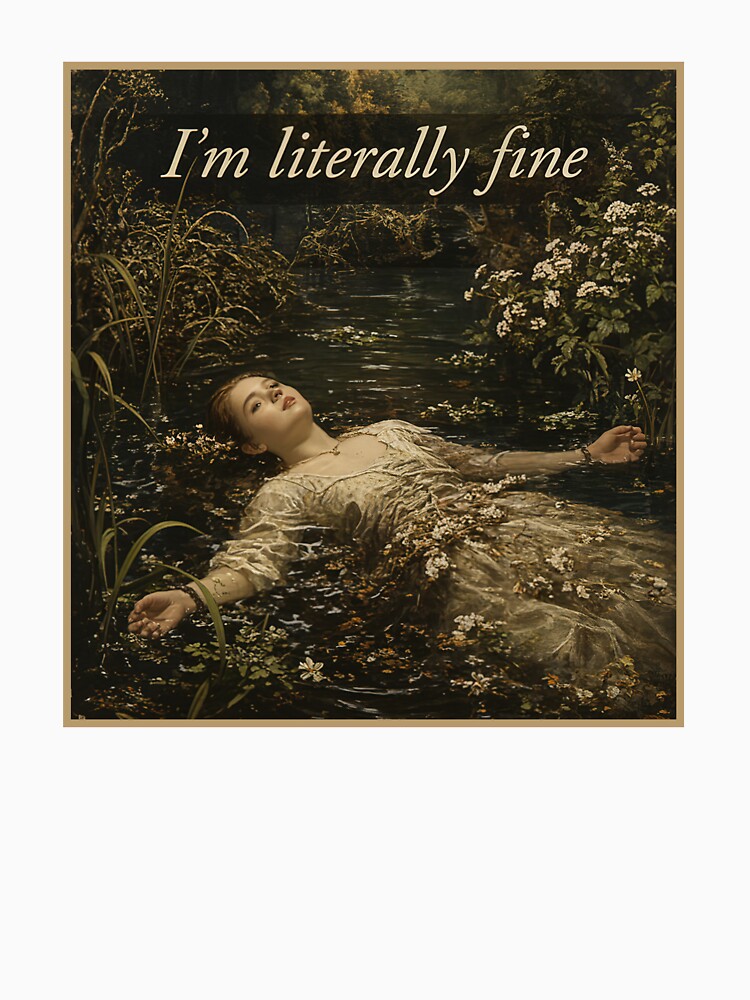 I'm Literally Fine Funny Meme by studio-ssaam