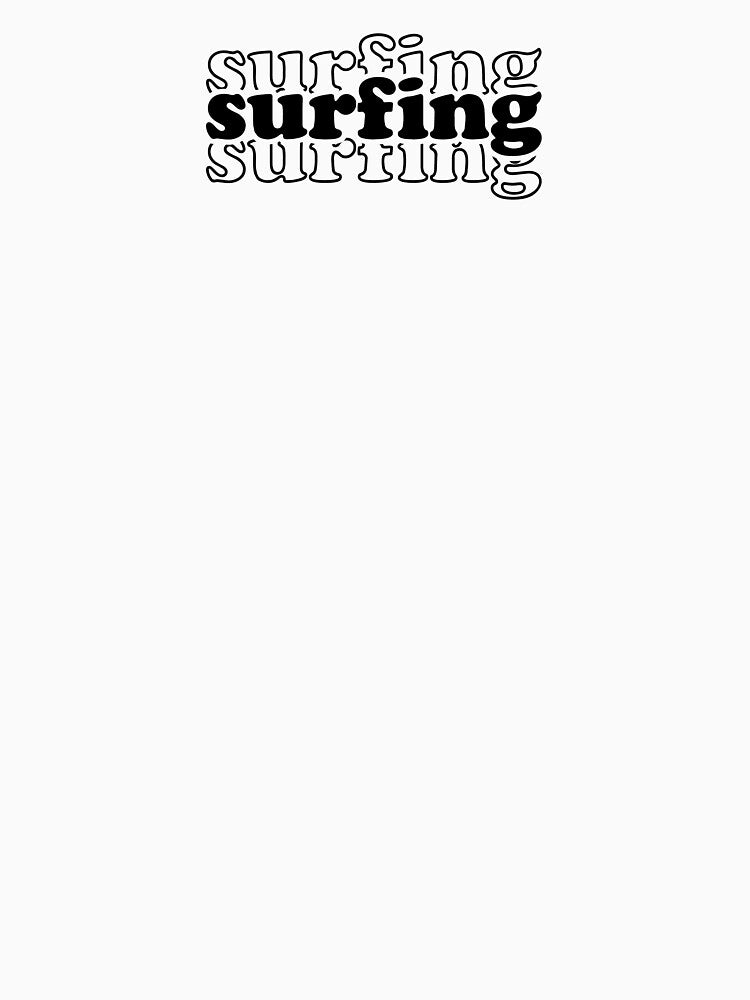 Surfing Vintage - Funny Surfing Lover by Oussinc