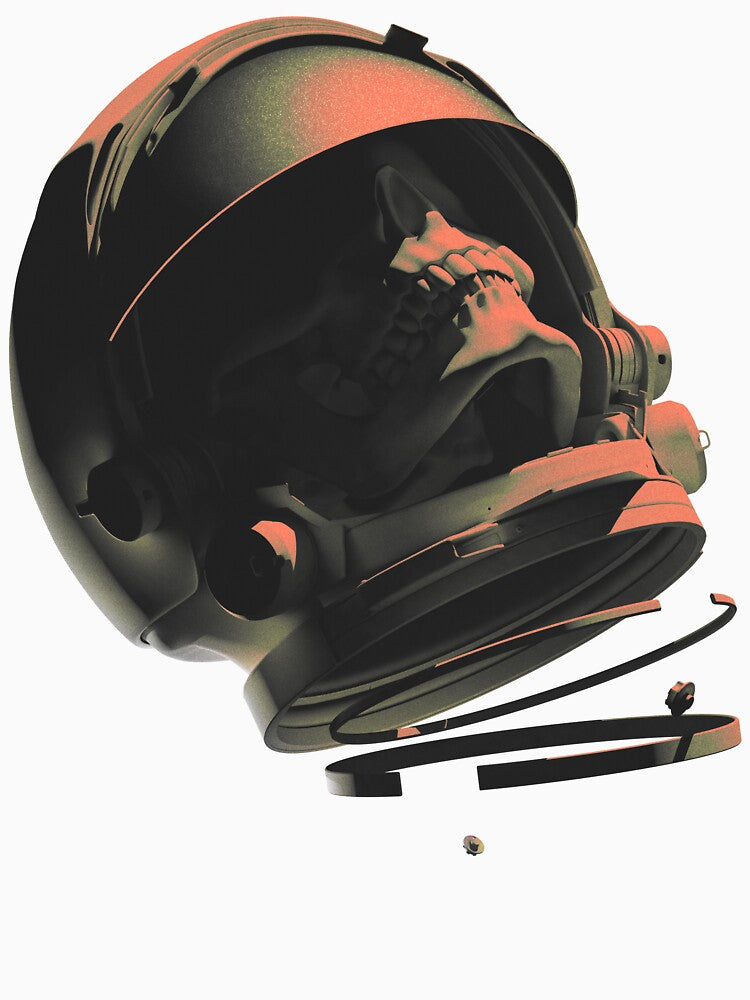 SPACE SKULL NOIR by alexdimella