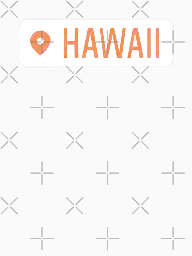 Hawaii Location Tag by SabrinaGold