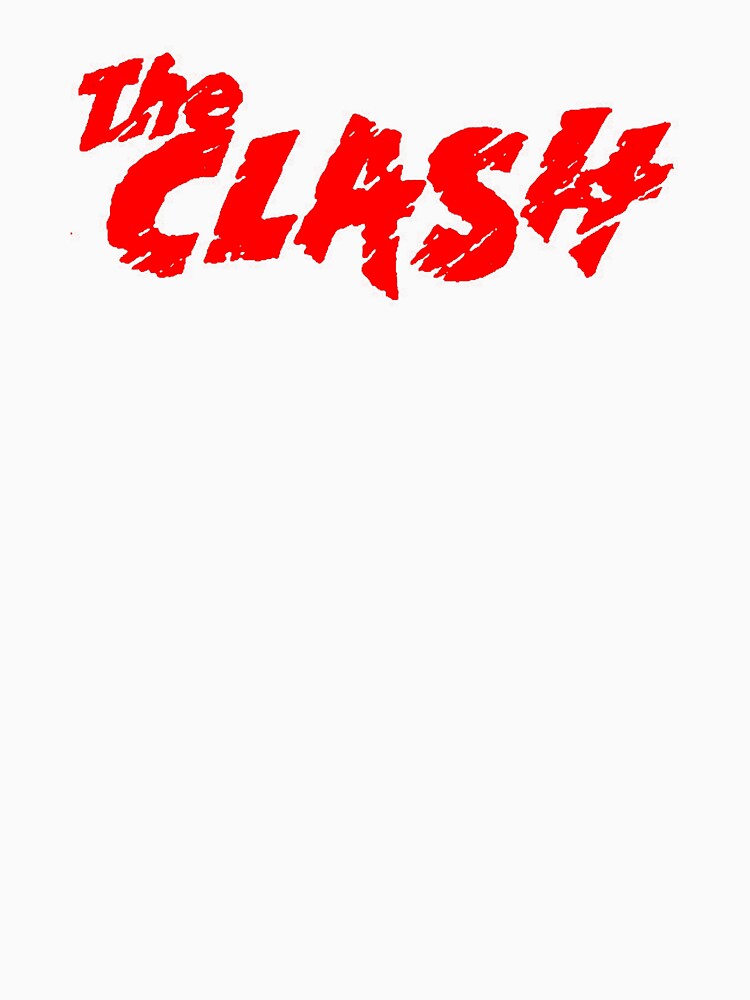 The Clash red type by fioradaska