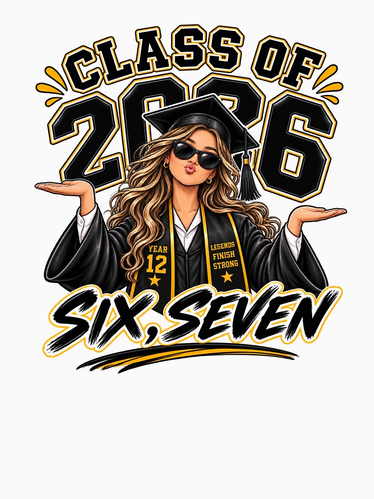 Class of 2026 Funny Graduation Shirt | Senior Girl 2026 T-Shirt | Graduate Gift by MotivatEd Learners