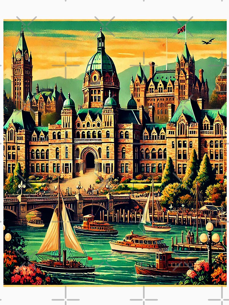 Funny Victoria British Columbia by AddlPoolart