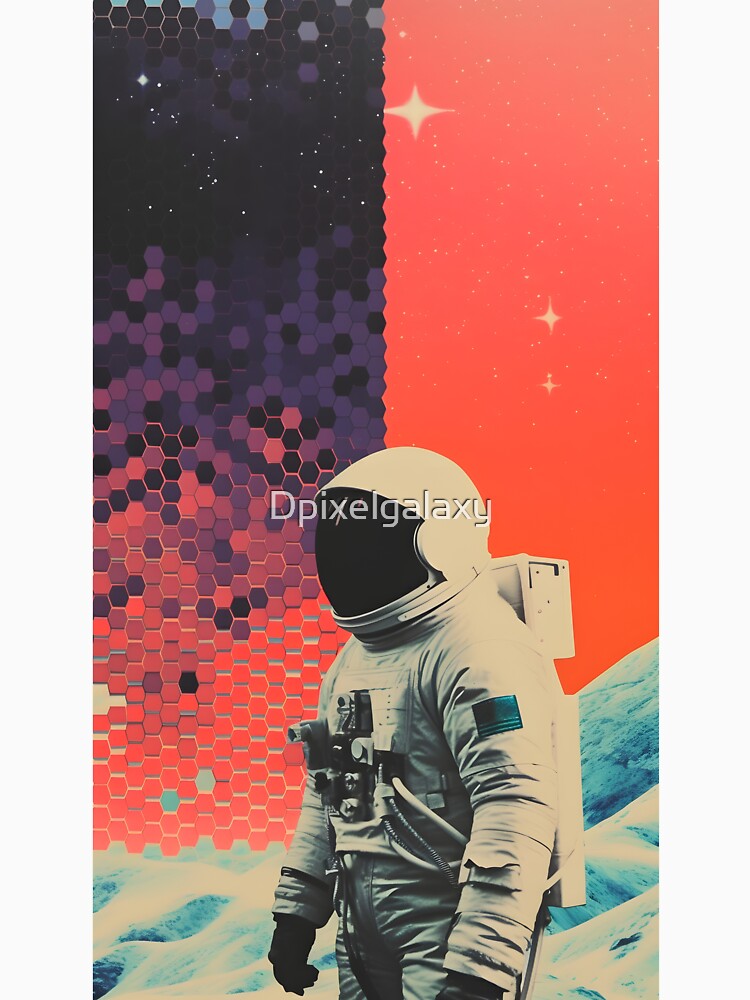 Astronaut Sci-fi art by Dpixelgalaxy