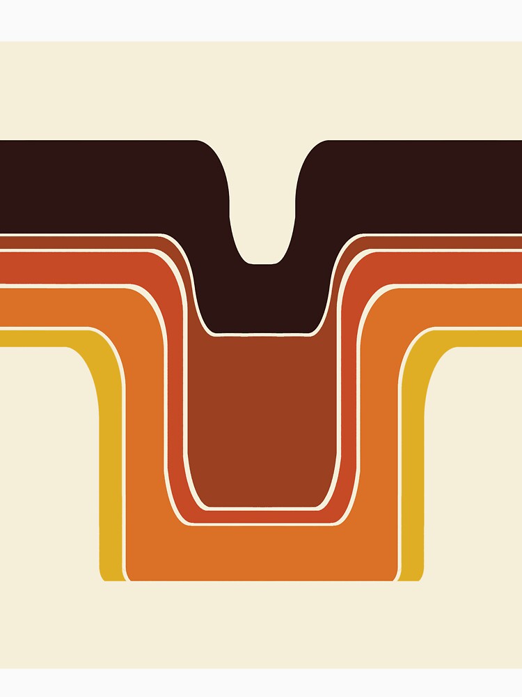 Mod Wave Meets 1970s Orange by MonstersMashU