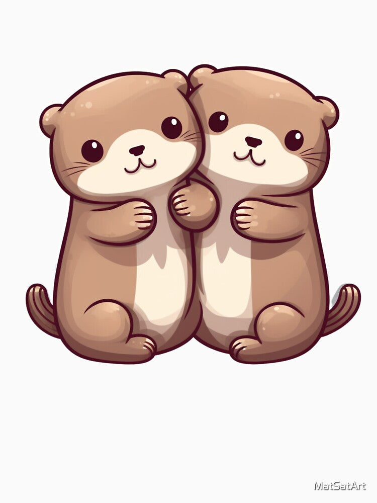 Significant Otters. Funny Gifts For Otters Lovers by MatSatArt