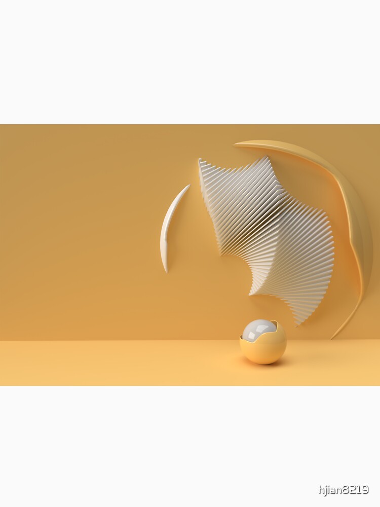 Dynamic Spheres: Modern 3D Abstract Banner by hjian8219