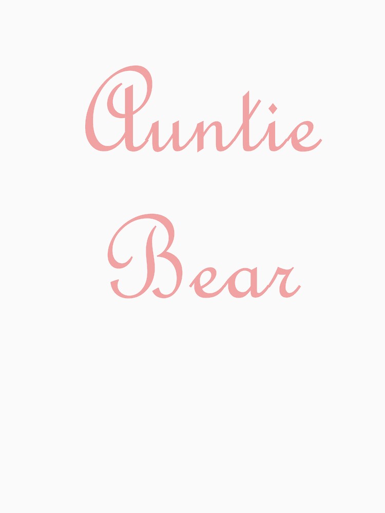 Auntie Bear by ThingsByJoy
