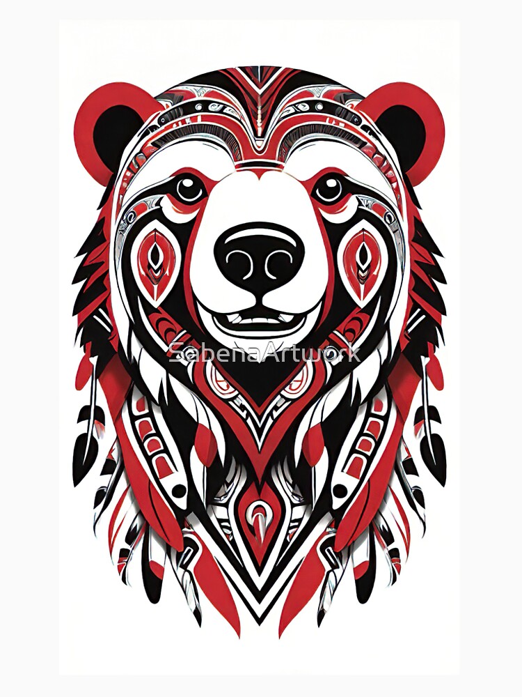 Haida Polar Bear by SabenaArtwork