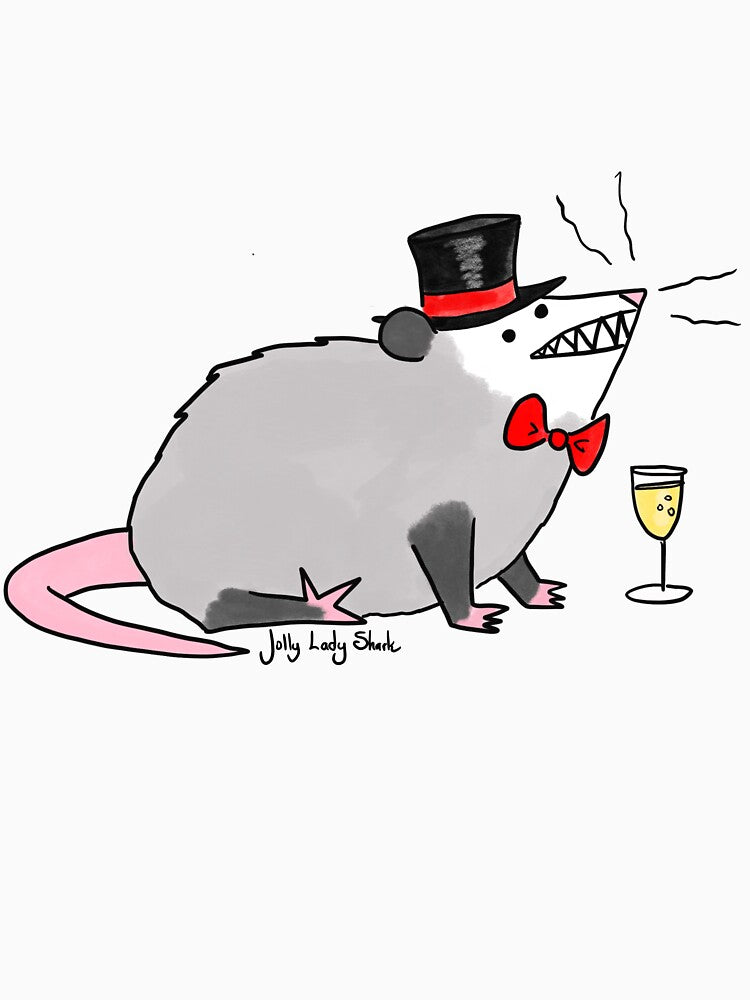 Party Time Possum by Jolly Lady Shark