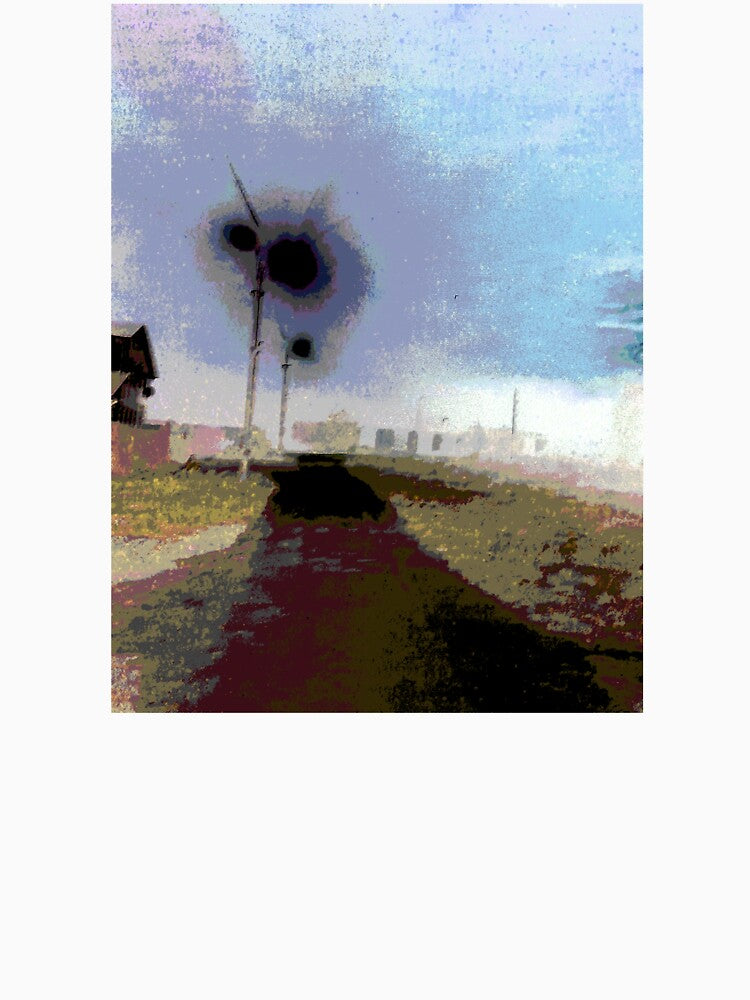 Weirdcore Liminal Space - Dark Unnamed Road by MusicArtAndGrind