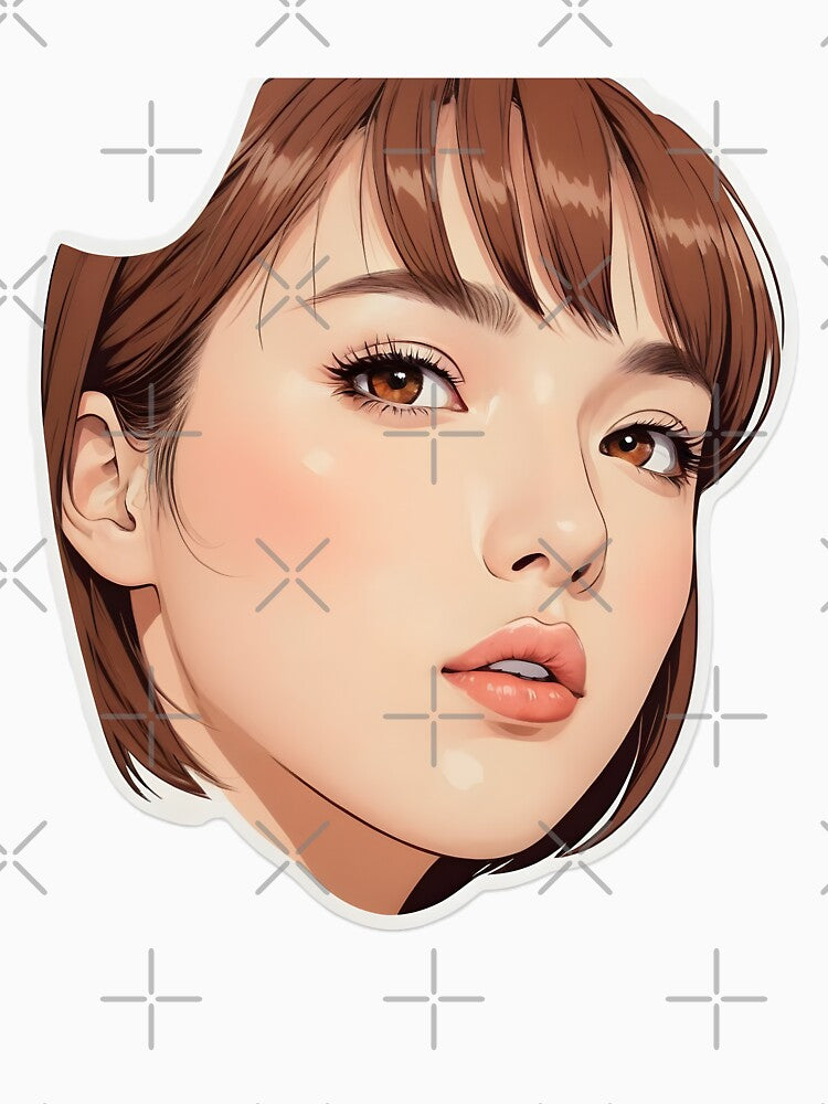 Minimal Anime Face Line Art – Expressive Minimalist Character Design - 10 by RELAX STATION
