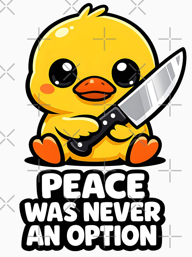 Duck Knife Peace Was Never an Option by Clauxel