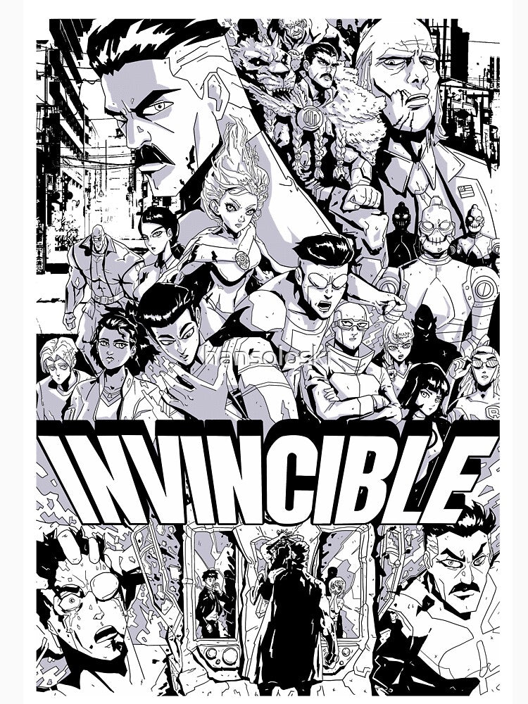 Invincible Manga Page Style by hansoloski