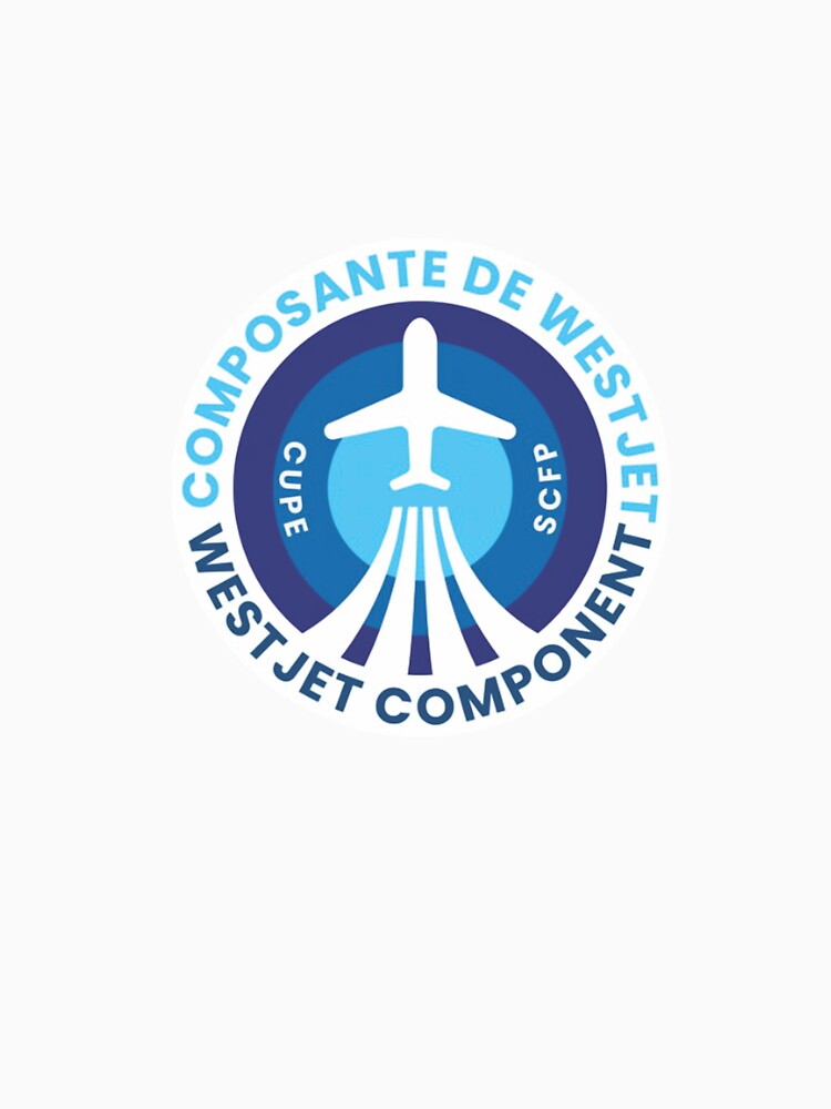 WestJet Component CUPE SCFP Blue Flight Badge by anierladsas