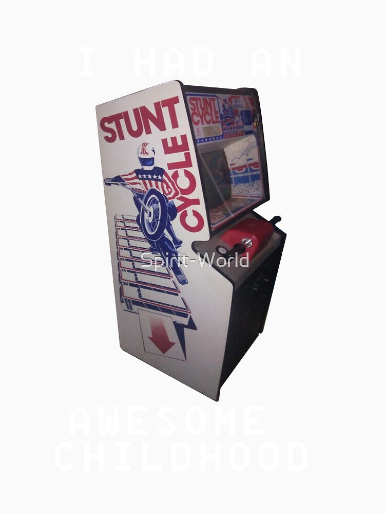 Stunt Cycle Arcade Game - I Had An Awesome Childhood by Spirit-World