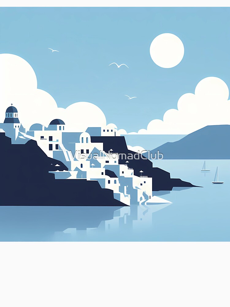 Santorini Island by Visual Nomad Club