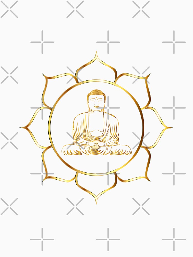 Golden Buddha Spirit Flower by OmniDeals