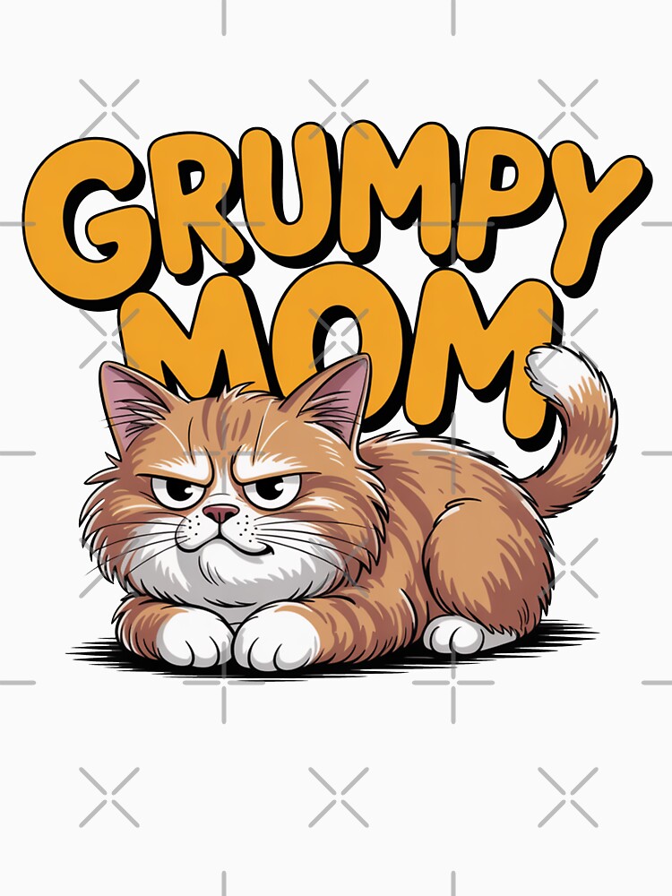 Grumpy Redhead Cat Mom by MonkiFlipp