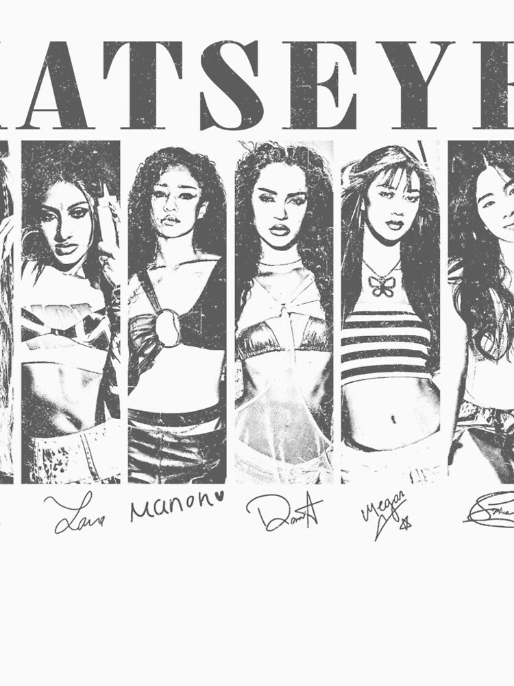 Vintage Katseye 90s Shirt, Graphic Kpop Shirt, Kpop Comfort Colors Bootleg Retro 90s Shirt, Gifts For Fan by BerryHand
