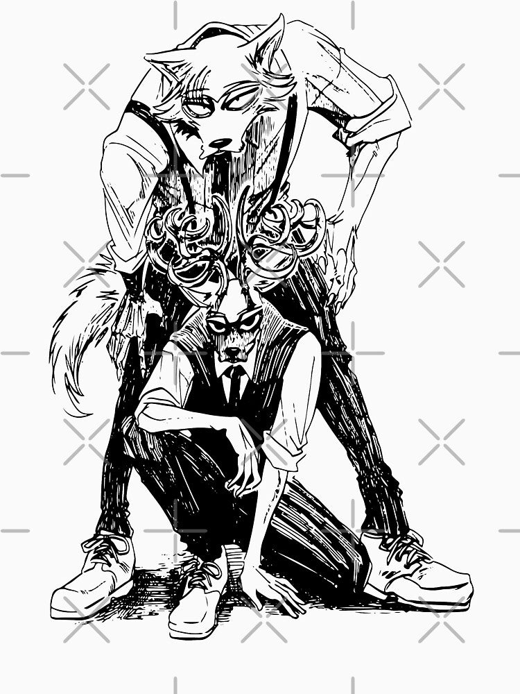 Beastars - Legosi & Louis by Inna Zoldyck