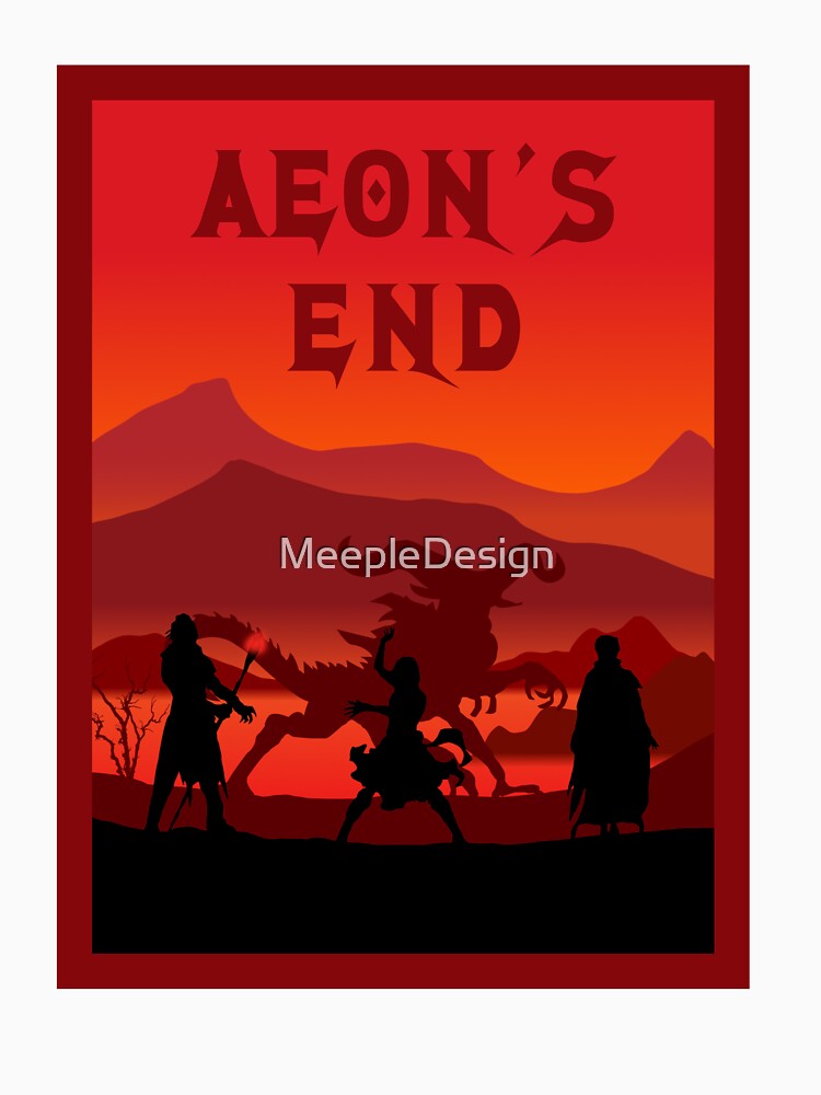 Aeon's End - Board Games - Minimalist Travel Poster Style - Board Game Art by MeepleDesign