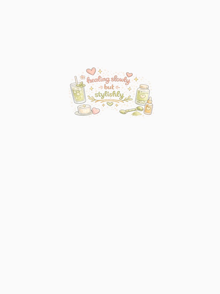 Healing Slowly But Stylishly | Cute Wellness & Matcha Aesthetic Design by My Gluten Free Life UK