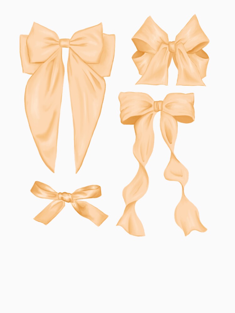 Yellow Ribbon Bow Collection by rainmatthews