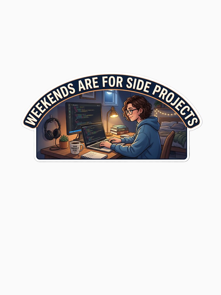 Weekends Are For Side Projects by CtrlZHumor
