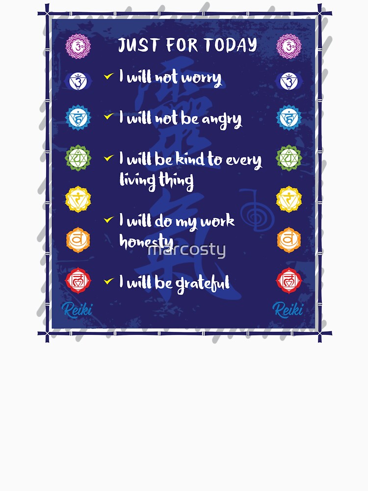 Reiki Principles by marcosty